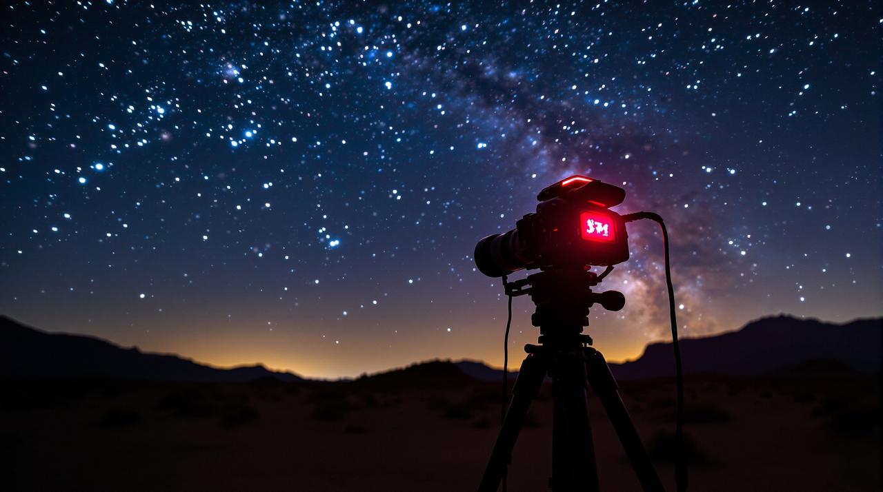 星夜行者：夜间戈壁拍摄日志